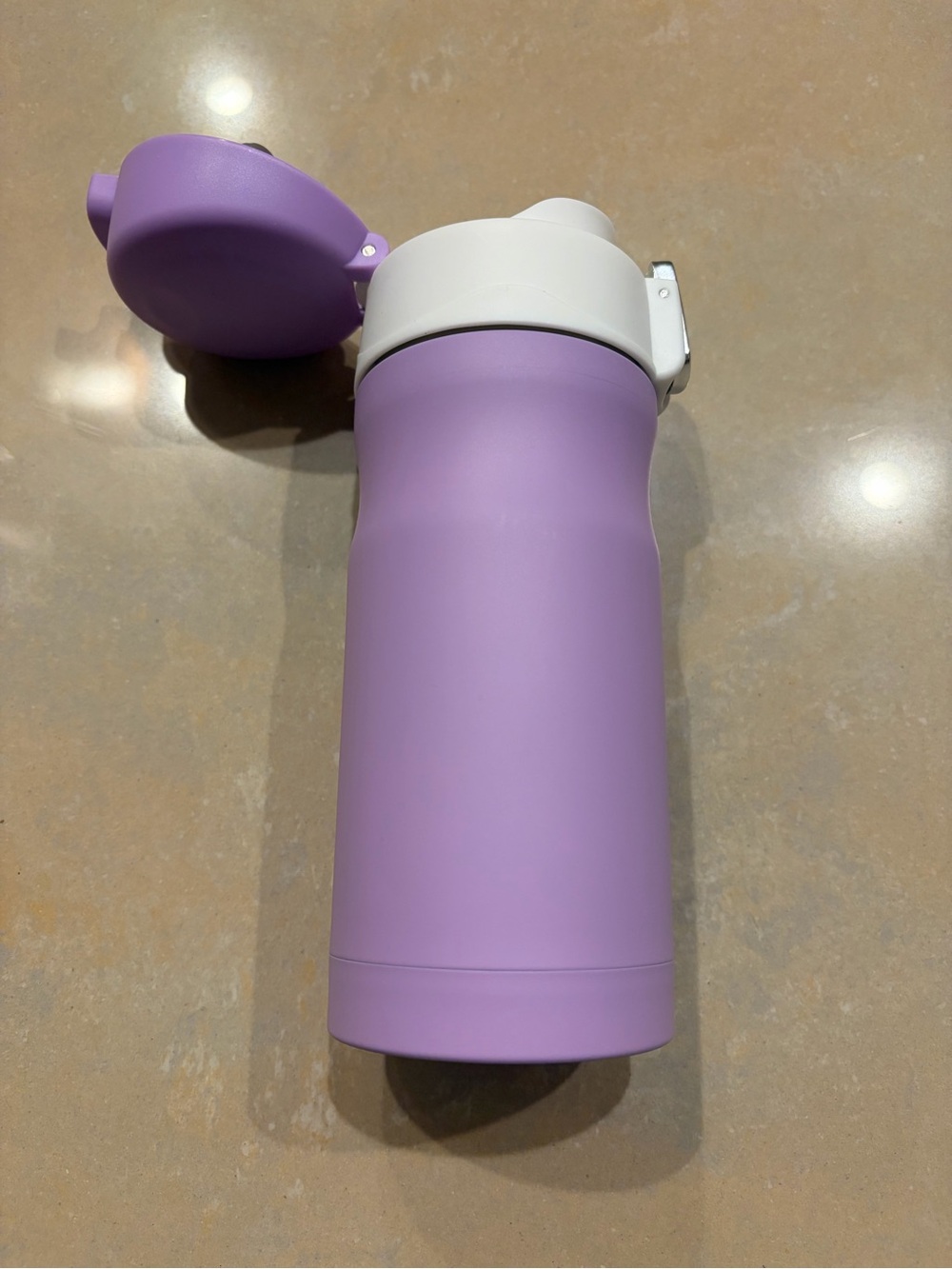 MINISO Lavender Vacuum Flask - 350ml - Picture 3 of 6